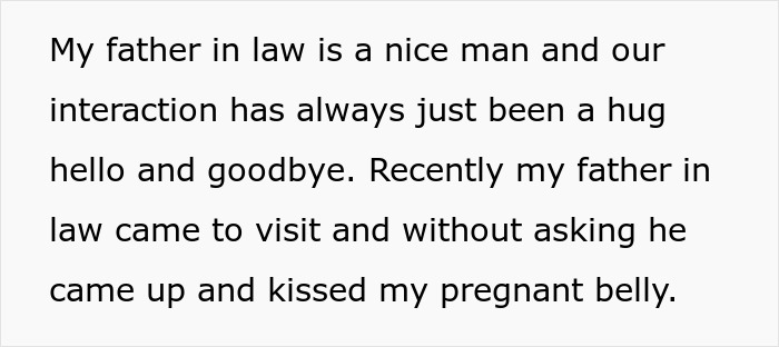 Internet Is Collectively Disgusted By This Pregnant Woman&rsquo;s FIL And Also Her Husband Who Defended Him
