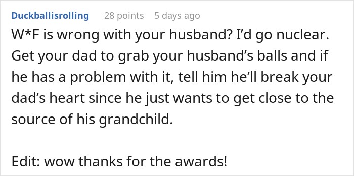 Internet Is Collectively Disgusted By This Pregnant Woman&rsquo;s FIL And Also Her Husband Who Defended Him