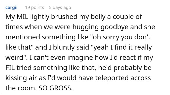 Internet Is Collectively Disgusted By This Pregnant Woman&rsquo;s FIL And Also Her Husband Who Defended Him