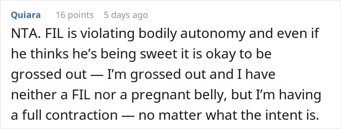 Internet Is Collectively Disgusted By This Pregnant Woman&rsquo;s FIL And Also Her Husband Who Defended Him