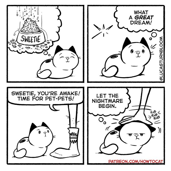 23 New Comics That Highlight Hilariously Relatable Cat Behaviors, Illustrated By Lucas Turnbloom 23 New Comics That Highlight Hilariously Relatable Cat Behaviors, Illustrated By Lucas Turnbloom