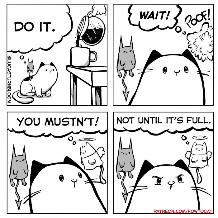 23 New Comics That Highlight Hilariously Relatable Cat Behaviors, Illustrated By Lucas Turnbloom 23 New Comics That Highlight Hilariously Relatable Cat Behaviors, Illustrated By Lucas Turnbloom