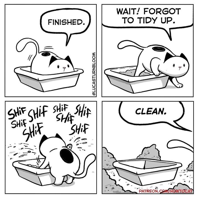 23 New Comics That Highlight Hilariously Relatable Cat Behaviors, Illustrated By Lucas Turnbloom 23 New Comics That Highlight Hilariously Relatable Cat Behaviors, Illustrated By Lucas Turnbloom