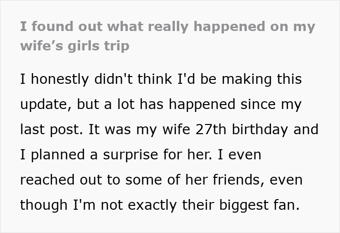 Woman&rsquo;s Girls&rsquo; Trip Takes An Unexpected Turn, Husband Senses Something Is Off, And He&rsquo;s Right