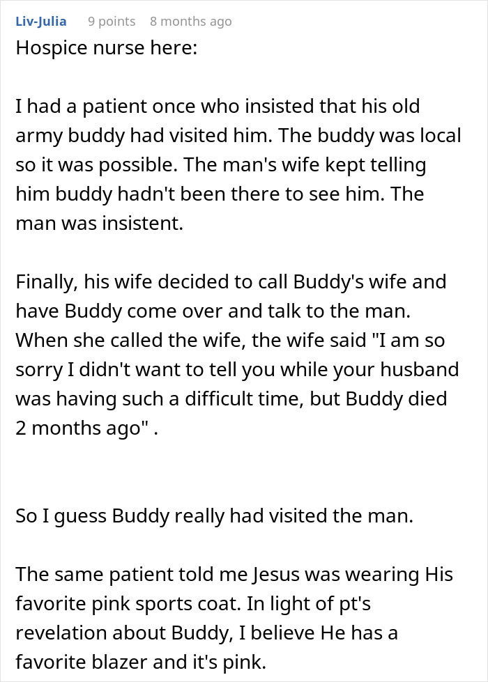 Thousands Of End-Of-Life Conversations Led This Doctor To Discover A Curious Pattern In Patients’ Dreams Thousands Of End-Of-Life Conversations Led This Doctor To Discover A Curious Pattern In Patients’ Dreams