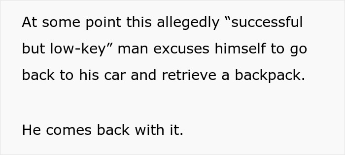Mysterious Date Shows Off His Cash, Asks Her Not To Tell Anyone, Then Vanishes From The Dating App Mysterious Date Shows Off His Cash, Asks Her Not To Tell Anyone, Then Vanishes From The Dating App