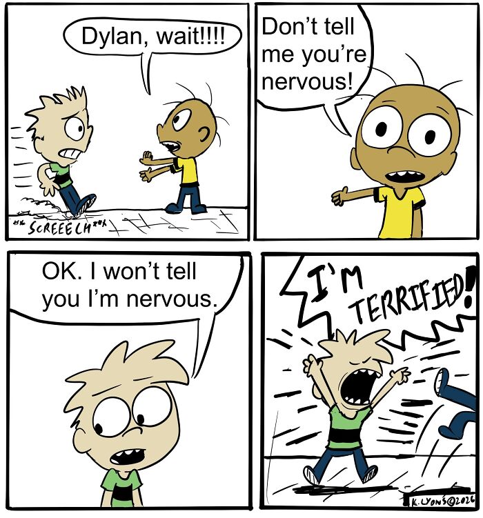 First Crushes And Awkward Talks With Dad: 25 Comics About Growing Up By Kendall Lyons