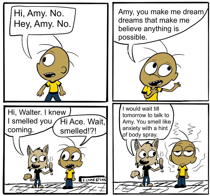 First Crushes And Awkward Talks With Dad: 25 Comics About Growing Up By Kendall Lyons