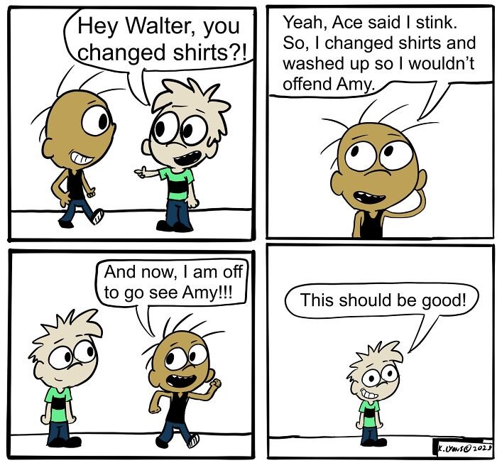 First Crushes And Awkward Talks With Dad: 25 Comics About Growing Up By Kendall Lyons