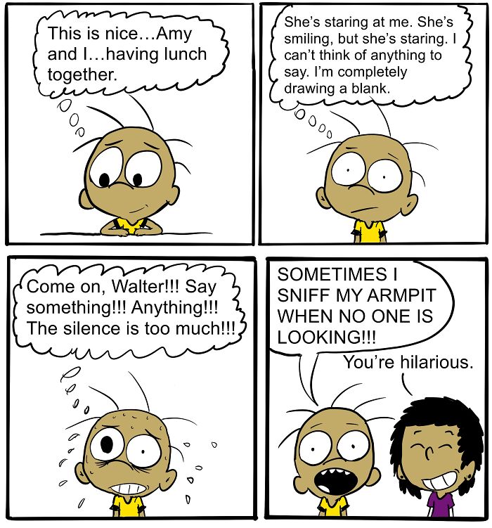 First Crushes And Awkward Talks With Dad: 25 Comics About Growing Up By Kendall Lyons