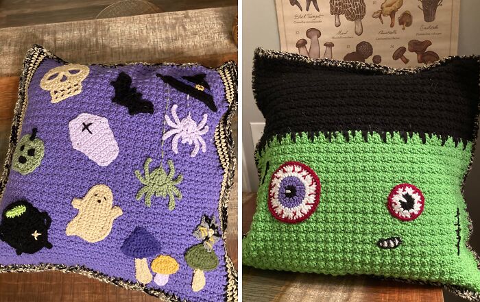 86 Fun And Spooky Crochet Projects People Rushed To Finish Before Halloween