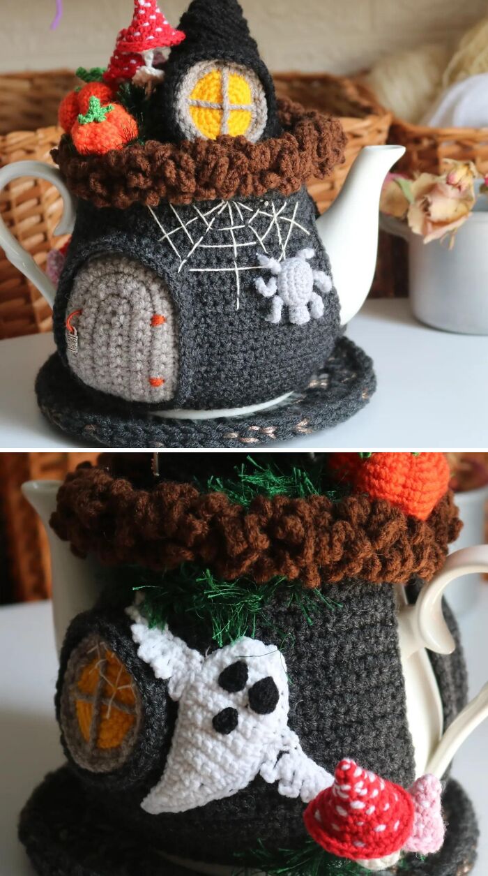 86 Fun And Spooky Crochet Projects People Rushed To Finish Before Halloween