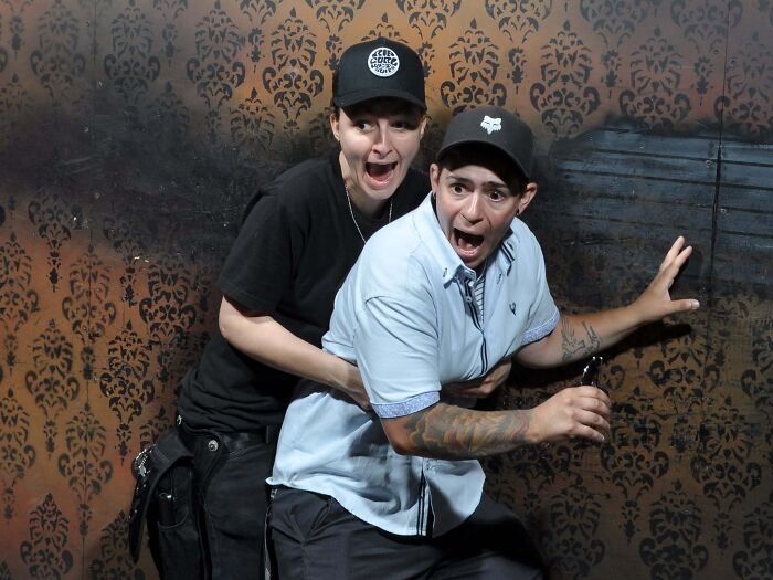 89 Haunted House Photos Taken At The Exact Moment People Completely Lost It 89 Haunted House Photos Taken At The Exact Moment People Completely Lost It