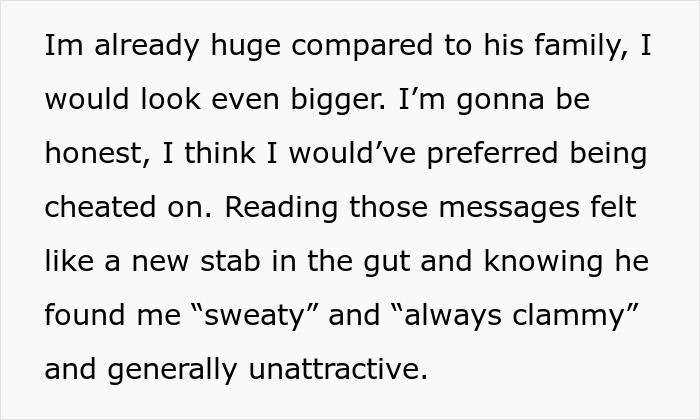 Husband&rsquo;s Secret Texts To His Mom About His Wife&rsquo;s Postpartum Body Leave Her Wishing He&rsquo;d Cheated