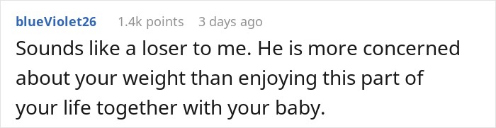 Husband&rsquo;s Secret Texts To His Mom About His Wife&rsquo;s Postpartum Body Leave Her Wishing He&rsquo;d Cheated