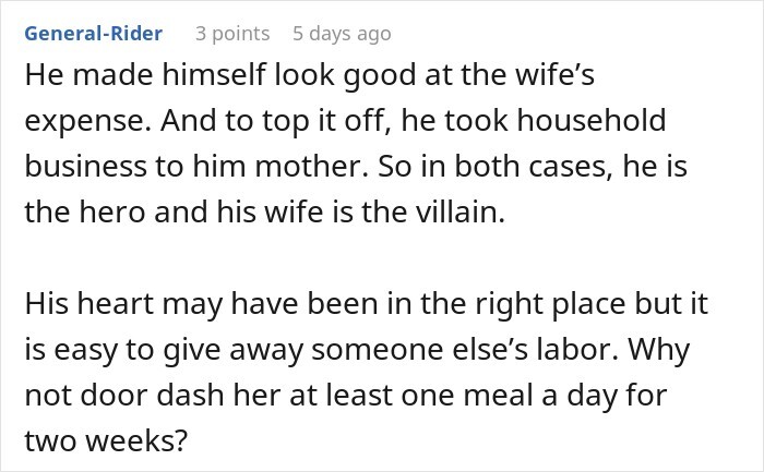 Man Tries To Be Nice To His Sister But Uses His Wife’s Time And Labor To Do That And Doesn’t See The Issue Man Tries To Be Nice To His Sister But Uses His Wife’s Time And Labor To Do That And Doesn’t See The Issue