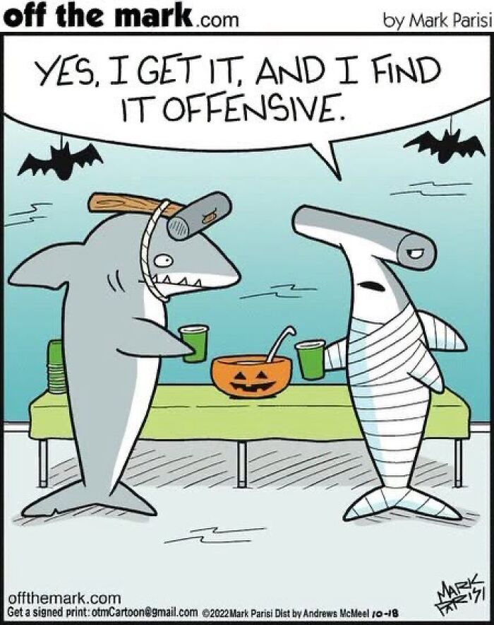 42 New Hilarious Halloween Comics By Mark Parisi That Give Spooky Season A Funny Twist