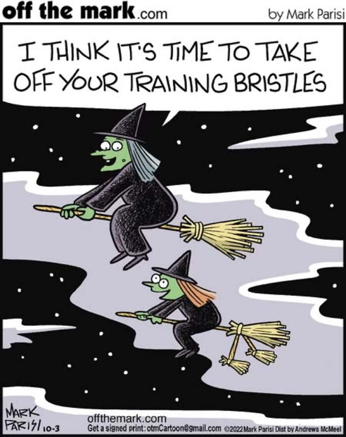 42 New Hilarious Halloween Comics By Mark Parisi That Give Spooky Season A Funny Twist