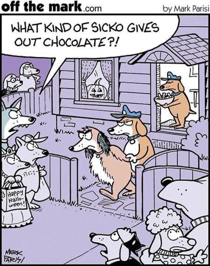 42 New Hilarious Halloween Comics By Mark Parisi That Give Spooky Season A Funny Twist