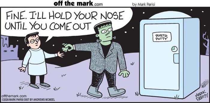 42 New Hilarious Halloween Comics By Mark Parisi That Give Spooky Season A Funny Twist