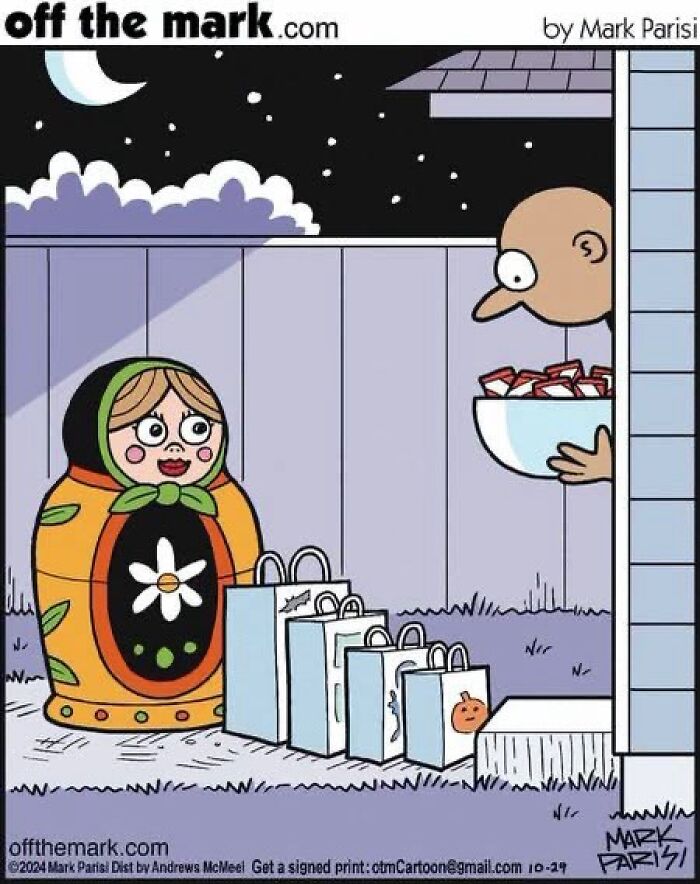 42 New Hilarious Halloween Comics By Mark Parisi That Give Spooky Season A Funny Twist