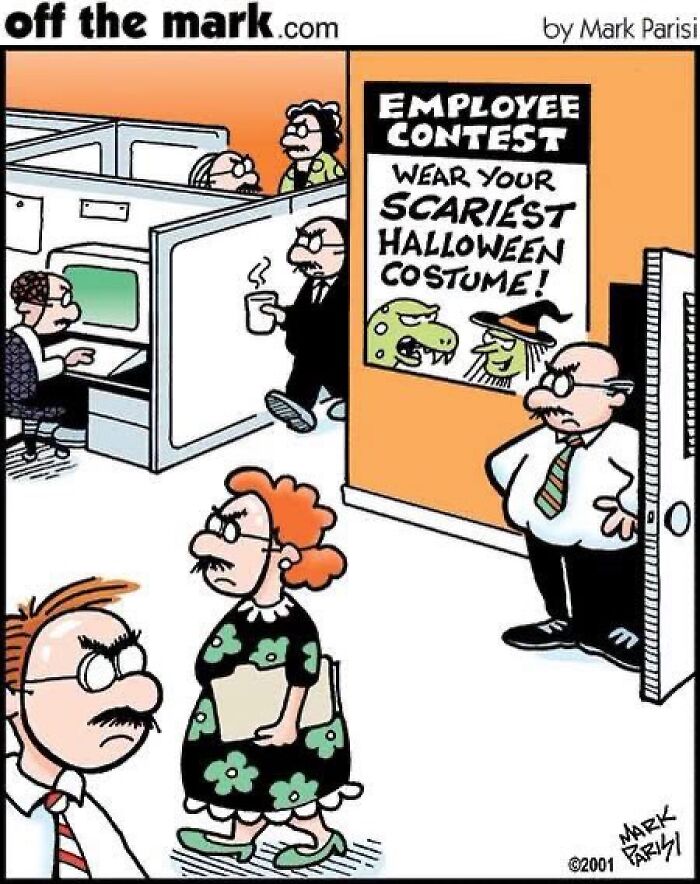 42 New Hilarious Halloween Comics By Mark Parisi That Give Spooky Season A Funny Twist