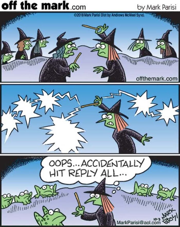 42 New Hilarious Halloween Comics By Mark Parisi That Give Spooky Season A Funny Twist