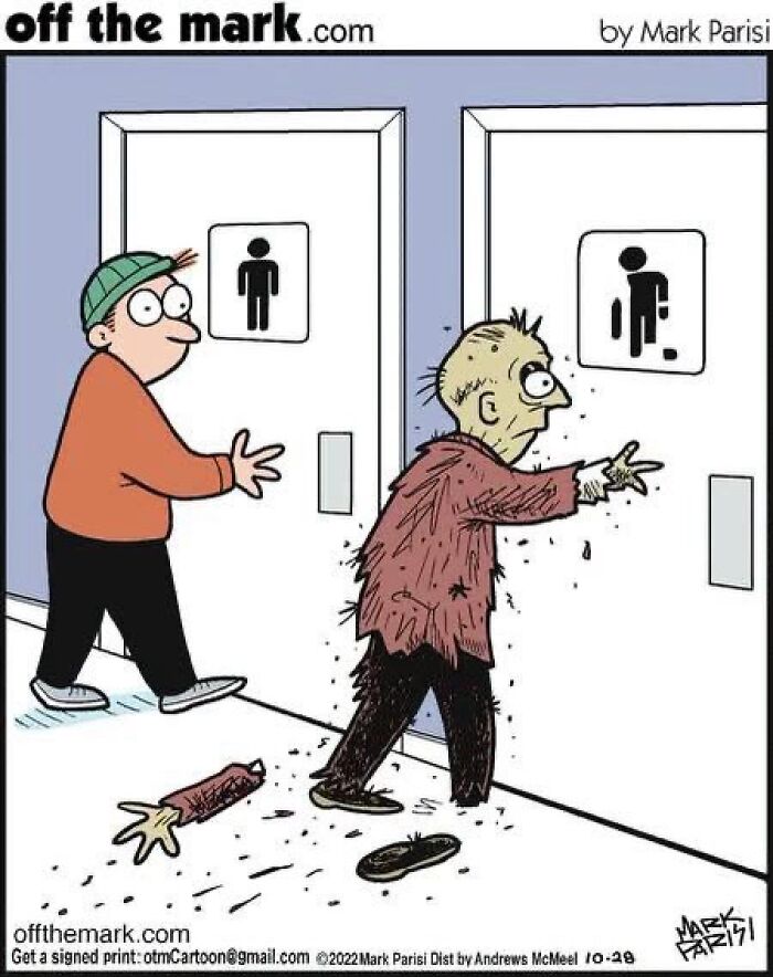 42 New Hilarious Halloween Comics By Mark Parisi That Give Spooky Season A Funny Twist