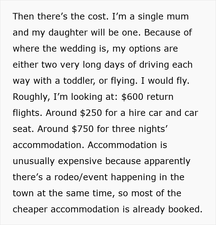 Parents Expect Daughter To Sacrifice Everything Just To Attend Niece&rsquo;s Wedding Because Family Comes First