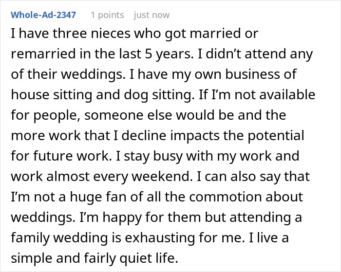 Parents Expect Daughter To Sacrifice Everything Just To Attend Niece&rsquo;s Wedding Because Family Comes First