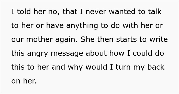 Mom&rsquo;s Favorite Daughter Gets The House And Business, Her Sister Gets A Reason To Walk Away For Good