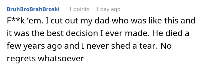 Parents Dismiss Son’s Achievements For Years, Suddenly Want A Relationship A Decade After He Cut Them Off Parents Dismiss Son’s Achievements For Years, Suddenly Want A Relationship A Decade After He Cut Them Off