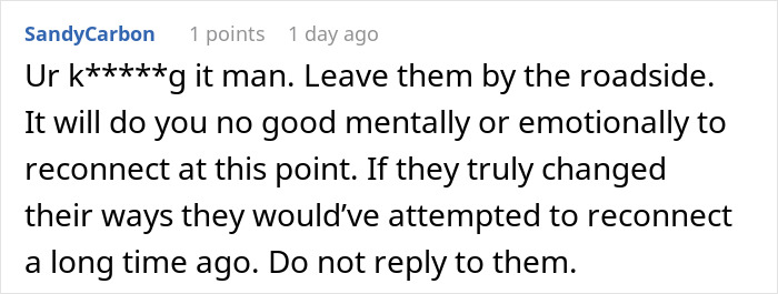 Parents Dismiss Son’s Achievements For Years, Suddenly Want A Relationship A Decade After He Cut Them Off Parents Dismiss Son’s Achievements For Years, Suddenly Want A Relationship A Decade After He Cut Them Off