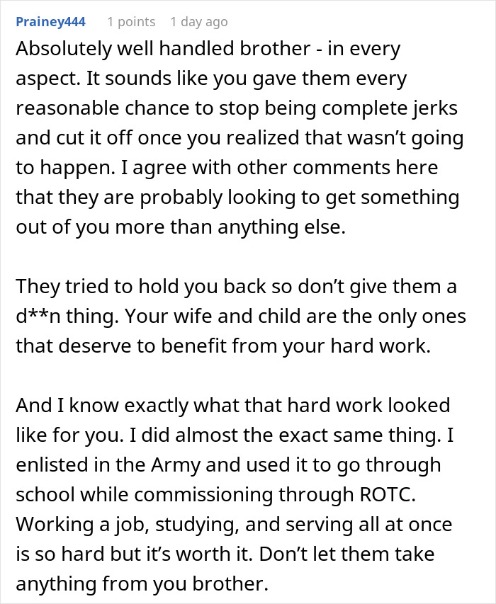 Parents Dismiss Son’s Achievements For Years, Suddenly Want A Relationship A Decade After He Cut Them Off Parents Dismiss Son’s Achievements For Years, Suddenly Want A Relationship A Decade After He Cut Them Off