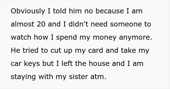 Dad Freaks Out After Daughter Gets Her Own Bank Account, Tries To Cut It Up Dad Freaks Out After Daughter Gets Her Own Bank Account, Tries To Cut It Up
