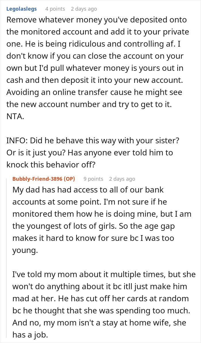 Dad Freaks Out After Daughter Gets Her Own Bank Account, Tries To Cut It Up Dad Freaks Out After Daughter Gets Her Own Bank Account, Tries To Cut It Up