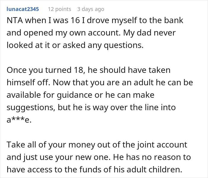 Dad Freaks Out After Daughter Gets Her Own Bank Account, Tries To Cut It Up Dad Freaks Out After Daughter Gets Her Own Bank Account, Tries To Cut It Up