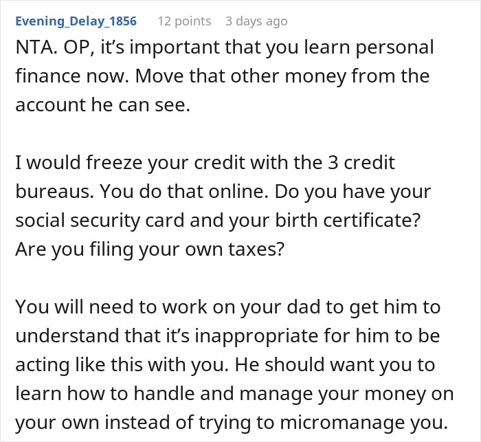 Dad Freaks Out After Daughter Gets Her Own Bank Account, Tries To Cut It Up Dad Freaks Out After Daughter Gets Her Own Bank Account, Tries To Cut It Up