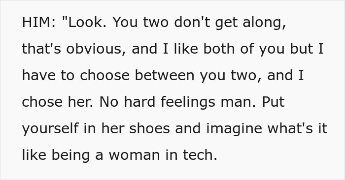 Boss Throws Loyal IT Guy Under The Bus For A New Manager Who Barely Knows The Job Boss Throws Loyal IT Guy Under The Bus For A New Manager Who Barely Knows The Job