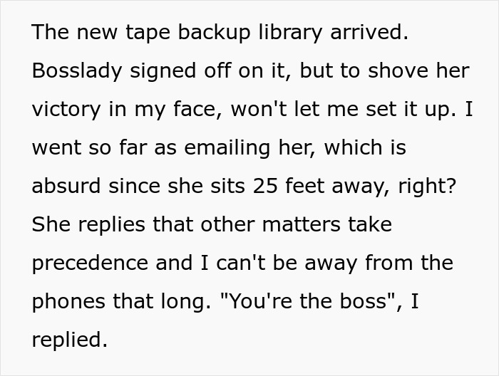 Boss Throws Loyal IT Guy Under The Bus For A New Manager Who Barely Knows The Job Boss Throws Loyal IT Guy Under The Bus For A New Manager Who Barely Knows The Job