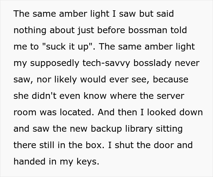 Boss Throws Loyal IT Guy Under The Bus For A New Manager Who Barely Knows The Job Boss Throws Loyal IT Guy Under The Bus For A New Manager Who Barely Knows The Job