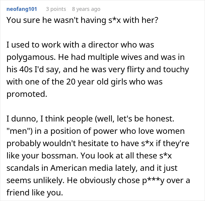 Boss Throws Loyal IT Guy Under The Bus For A New Manager Who Barely Knows The Job Boss Throws Loyal IT Guy Under The Bus For A New Manager Who Barely Knows The Job