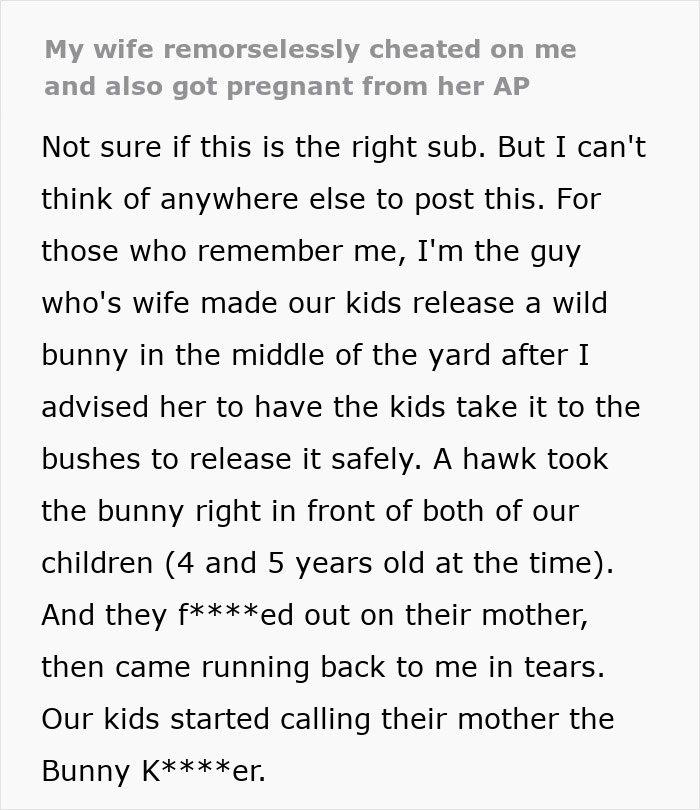 Wife’s Pregnancy By Another Man Turns Her Secret Affair Into A Marriage-Ending Scandal Wife’s Pregnancy By Another Man Turns Her Secret Affair Into A Marriage-Ending Scandal