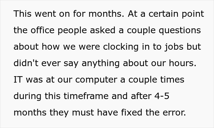 Worker Notices Paychecks Growing, Stays Quiet As System Error Boosts Hours Worker Notices Paychecks Growing, Stays Quiet As System Error Boosts Hours