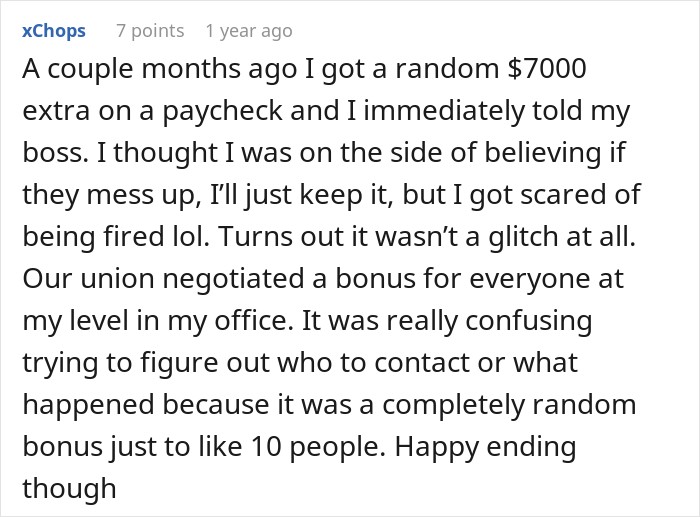 Worker Notices Paychecks Growing, Stays Quiet As System Error Boosts Hours Worker Notices Paychecks Growing, Stays Quiet As System Error Boosts Hours