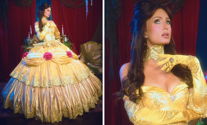 Paris Hilton’s ‘Beauty And The Beast’ Photoshoot Sparks Backlash After Fans Notice Her Kids