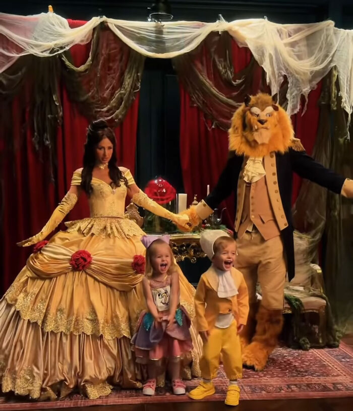 Paris Hilton’s ‘Beauty And The Beast’ Photoshoot Sparks Backlash After Fans Notice Her Kids