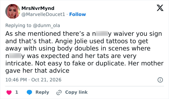 Hollywood Actress Triggers Outrage After Surprising Demand For Safer Intimate Scenes Resurfaces