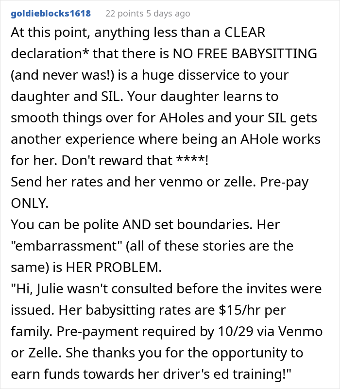 Mom And Daughter Appalled After Aunt’s Halloween Invite Shows How Entitled She Is