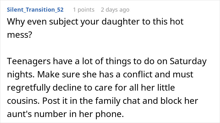 Mom And Daughter Appalled After Aunt’s Halloween Invite Shows How Entitled She Is